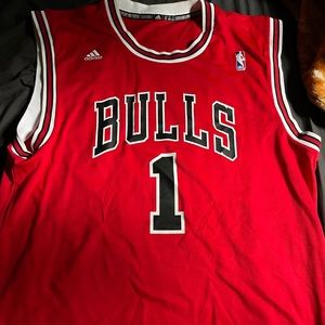 Bulls Derrick Rose jersey